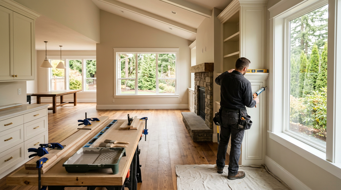 Professional home renovation services by The Mitchell Renovation Company